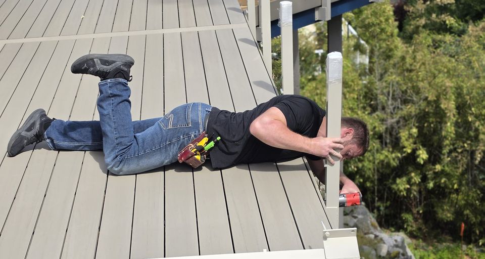 Matt Hughes at work